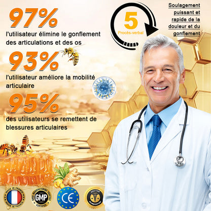 Purelora® Crème Apitoxine pour Soulager les Douleurs Articulaires et Réparer – Cicatrisation Profonde de l'Os et Soulagement Instantané de la Douleur (Formule Officielle Britannique)