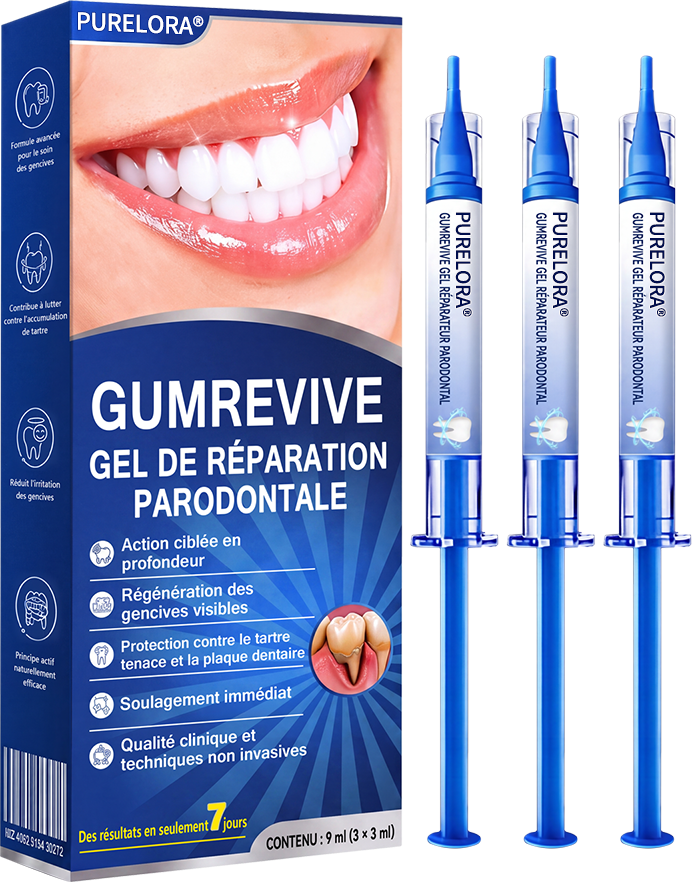 Purelora® 🧑‍⚕️ GumRevive Gel Réparateur Parodontal 🧸